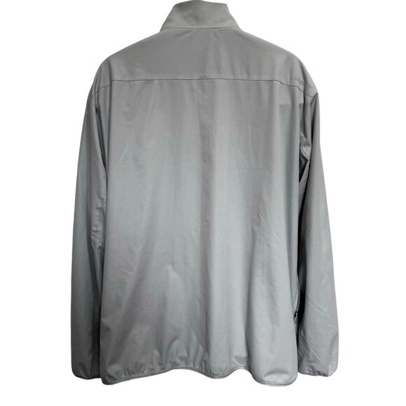 Slazenger Golf Men’s Tech Bomber Jacket Grey Hi Rise 1/2 Zip Sz XXL NWT - Picture 13 of 14